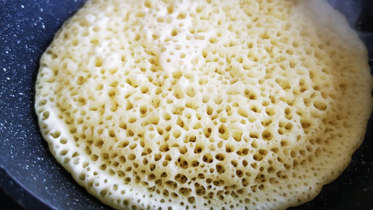 RECETTE crêpes aux mille trous 💯 bien légères | baghrir | or moroccan pancakes