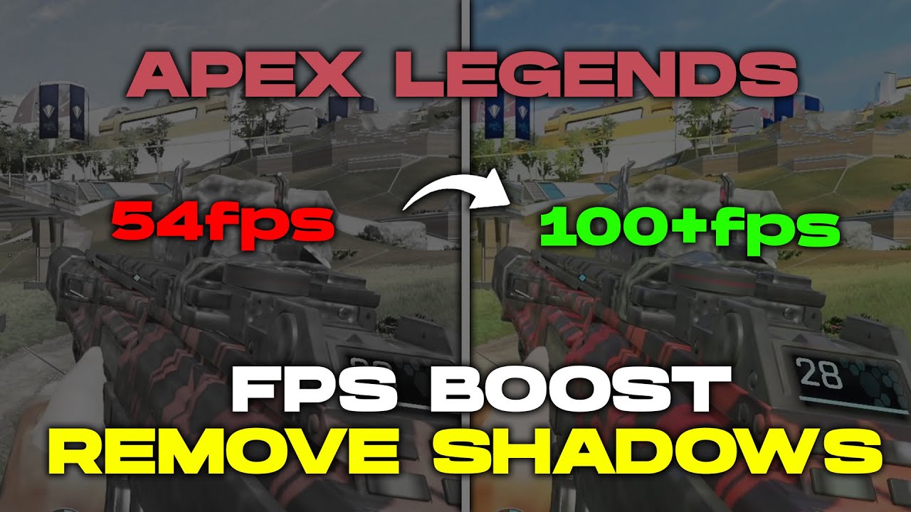 Apex Legends Best Settings to Get Max FPS | Remove Shadows and Potato Graphics