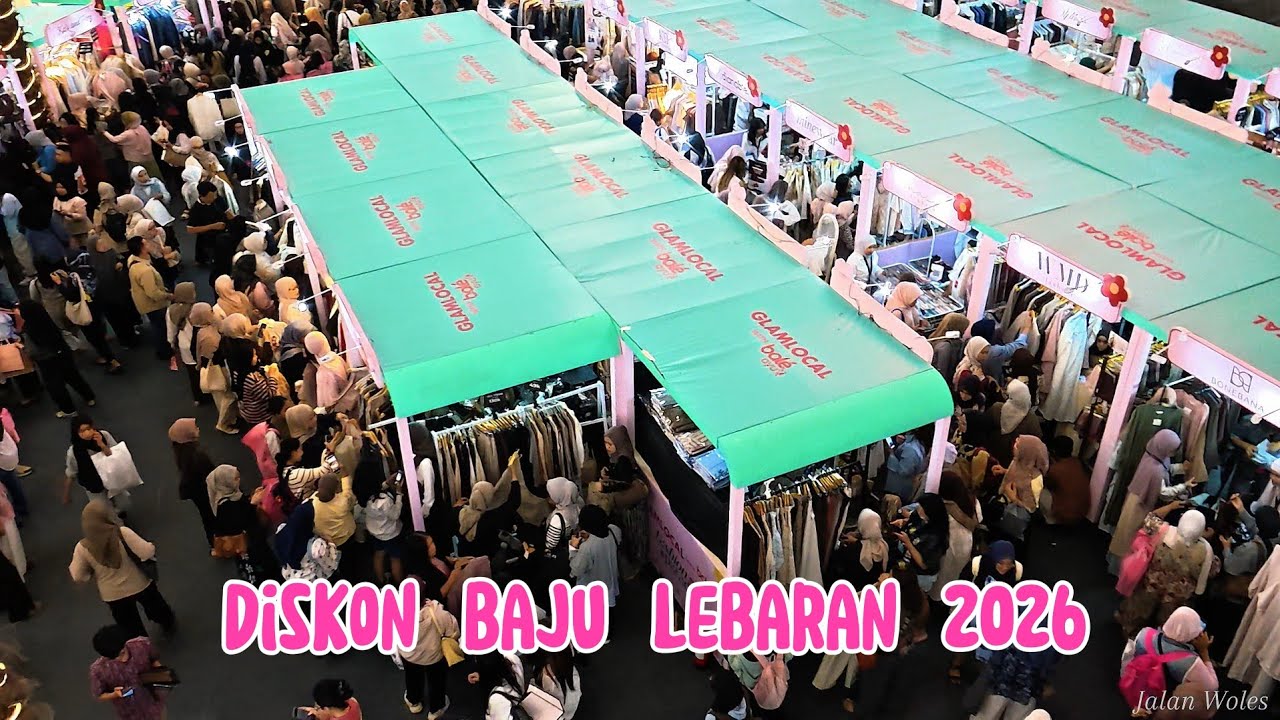 Diskon Besar,  Baju Lebaran di Glamlocal Kota Kasablanka