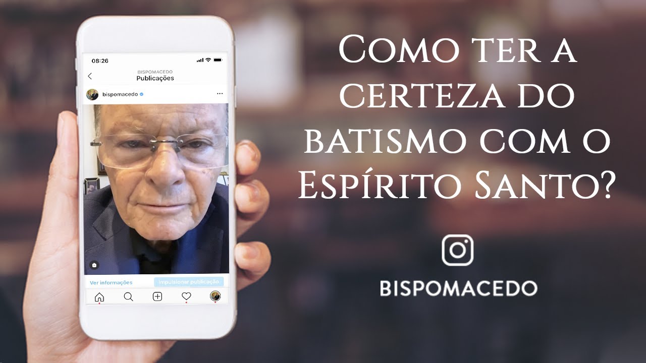 Como ter a certeza do batismo com o Espírito Santo?