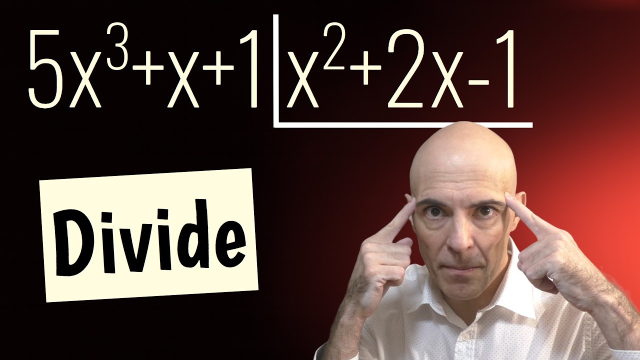 DIVISIÓN DE POLINOMIOS CON RESIDUO O RESTO. Álgebra Básica