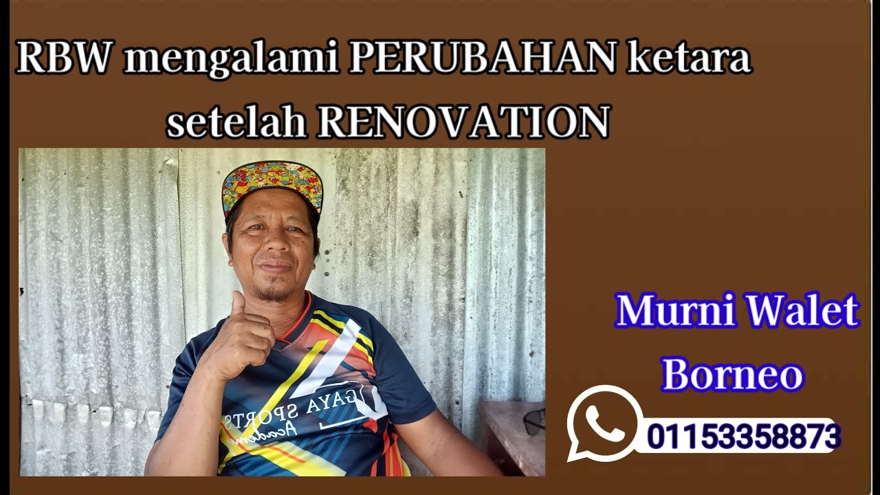 RBW sederhana mengalami PERUBAHAN KETARA setelah RENOVATION
