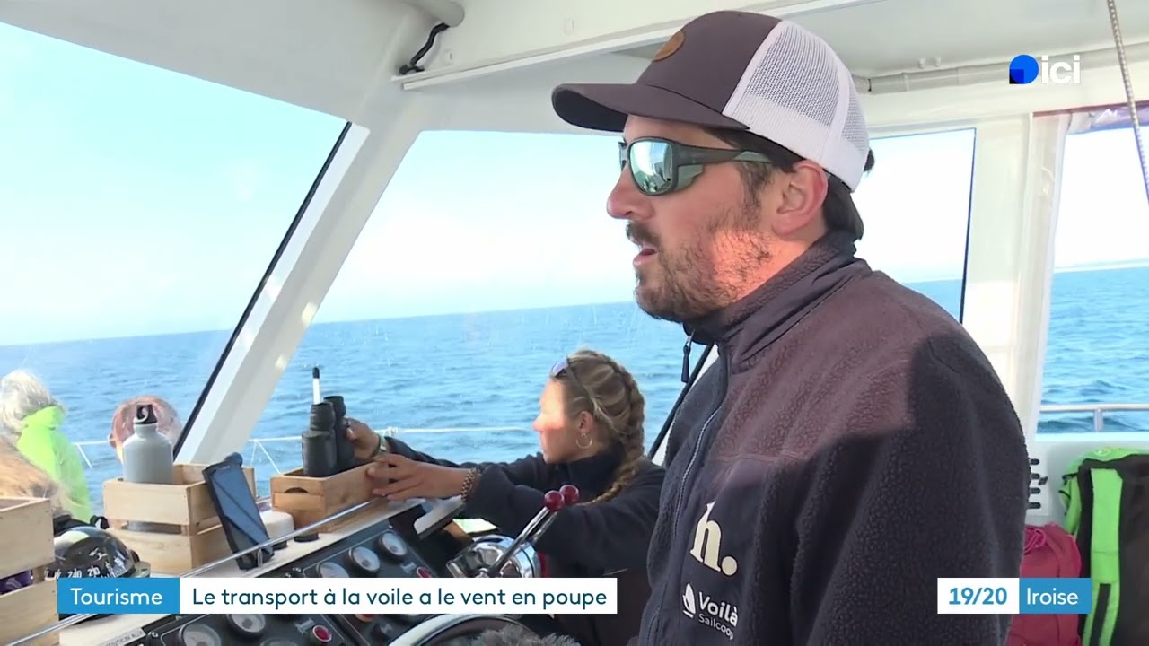 Concarneau-Gl&eacute;nan : le transport de passagers &agrave; la voile se relance en Bretagne