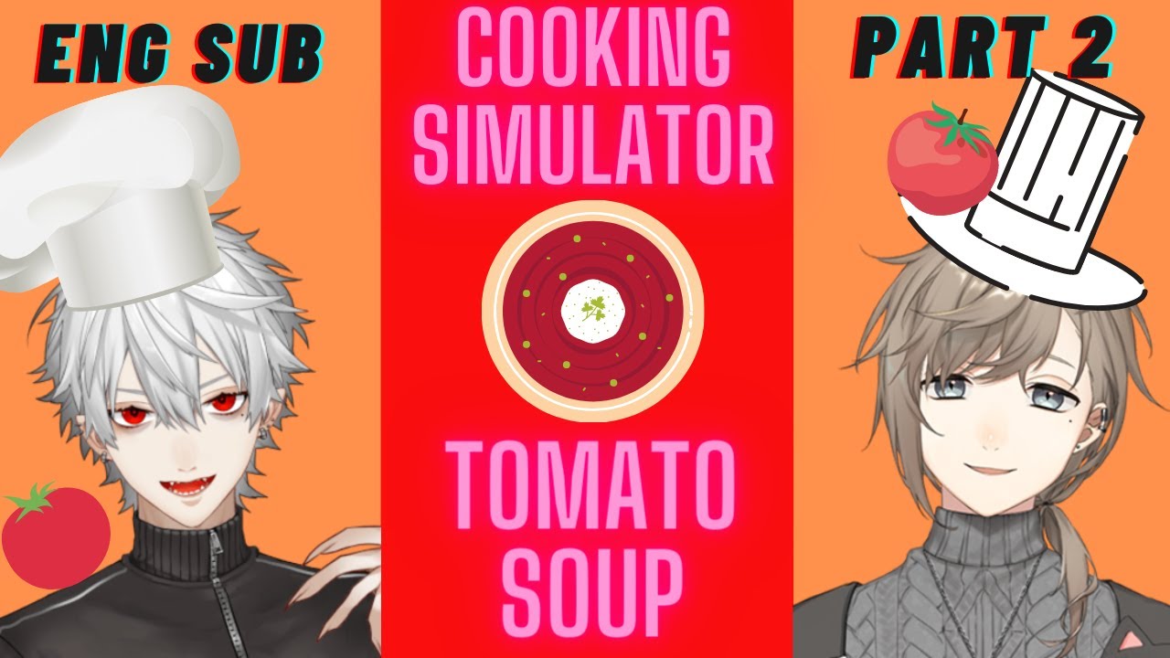 [engsub/nijisanji] Kanae, Kuzuha & Cooking Simulator ChroNoiR くろのわ にじさんじ切り抜き