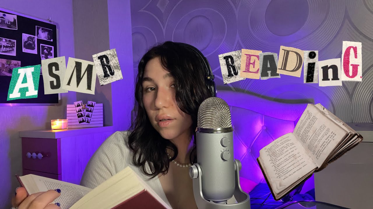 asmr semi-inaudible reading Jane Eyre 💜📕 ( chapter 2 )