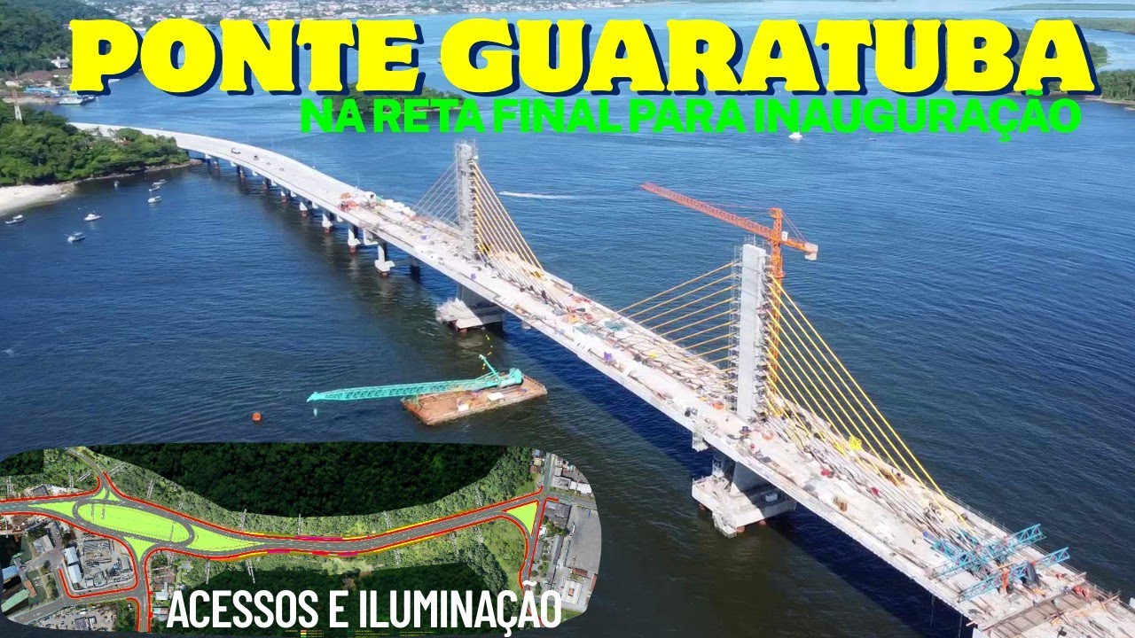 NOVA PONTE GUARATUBA RETA FINAL ACESSOS E ILUMINAÇÃO