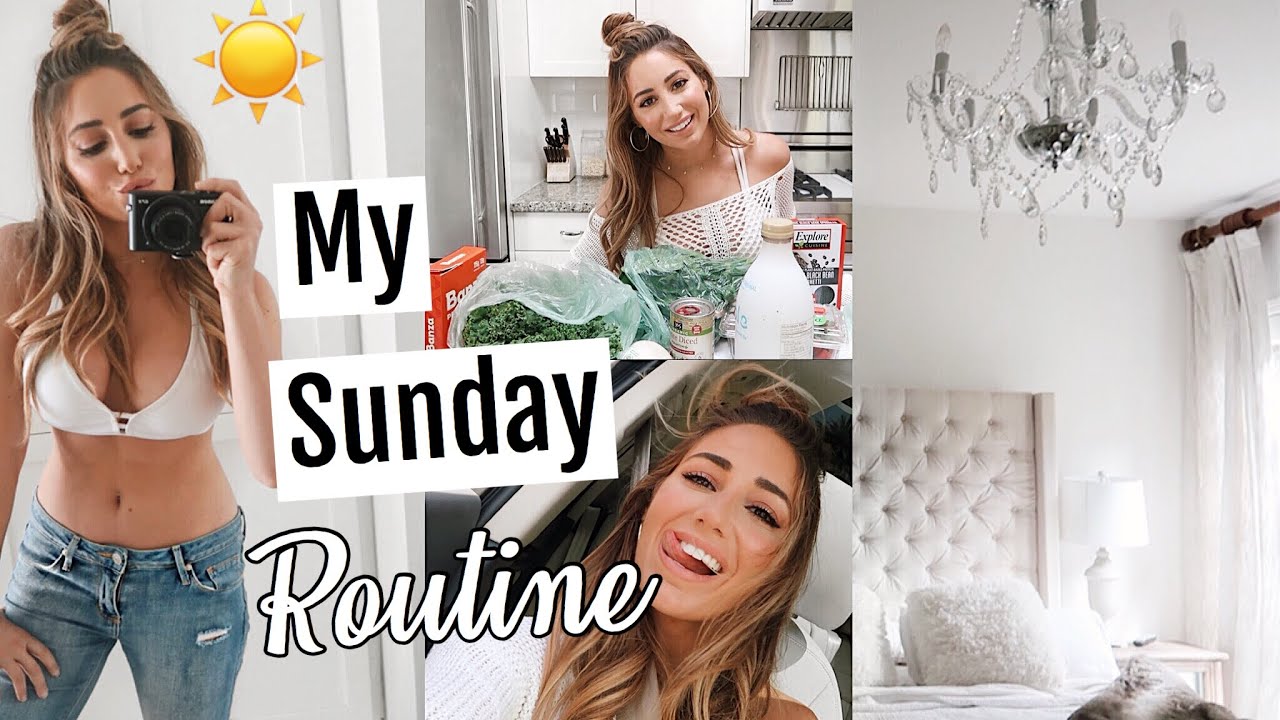 My Sunday Routine + Vegan Grocery Haul 2018
