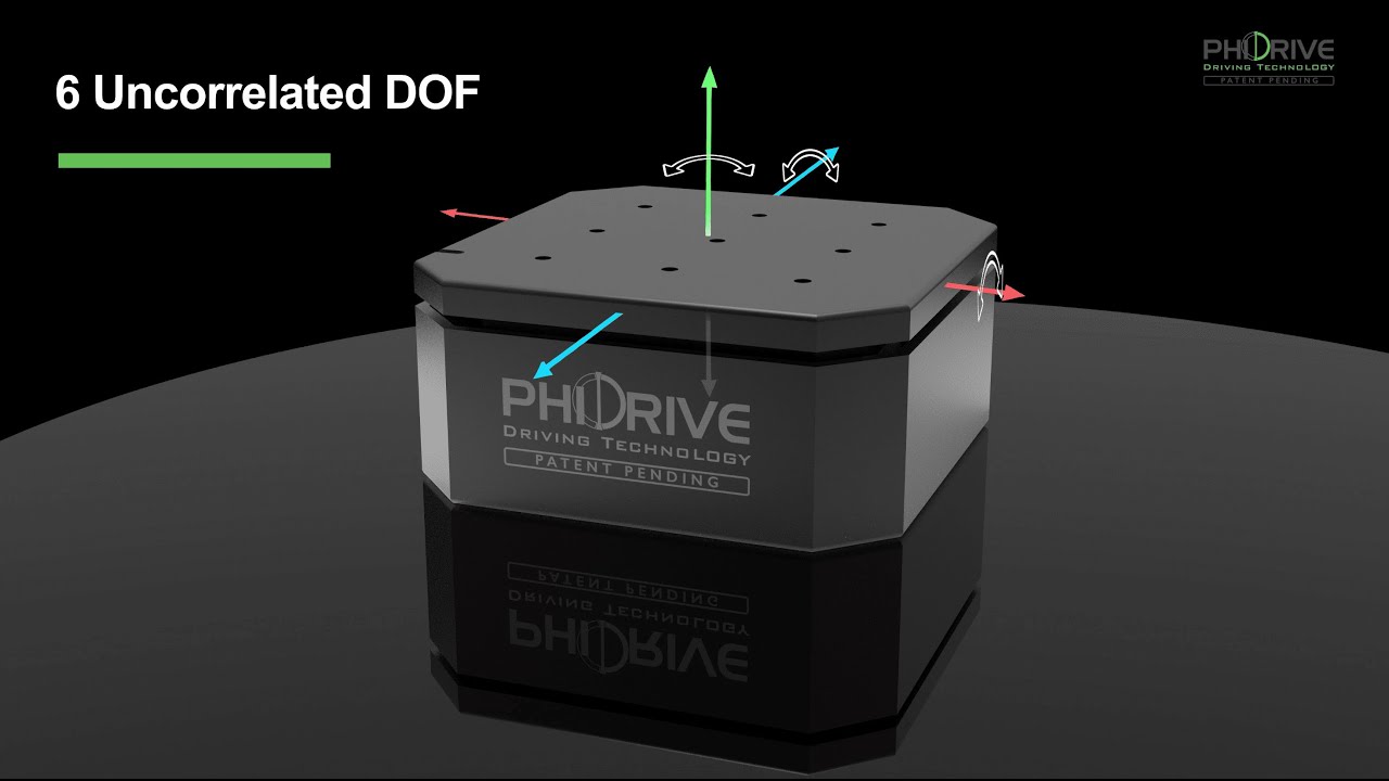 Nanopositioning stage system with 6 degree of freedom PHI-SS-6DOF