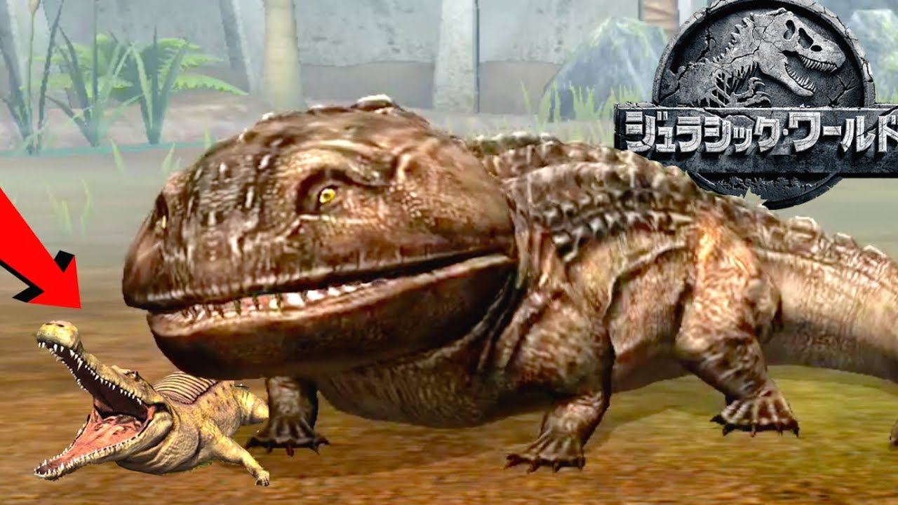 ワニが限界を超えた進化して『クーラサウルス』が生まれた！両生類ハイブリッド！#38【 Jurassic World: The Game 】実況