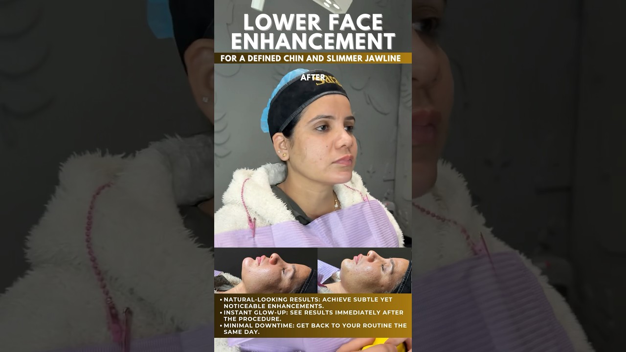 Lower Face Enhancement | Defined Chin & Slimmer Jawline Transformation! | Sarayu Clinics