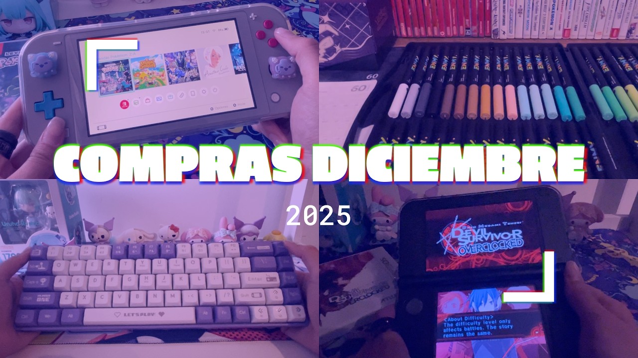 HAUL GAMING / UNBOXING | diciembre 2025 📦 accessories & videogames
