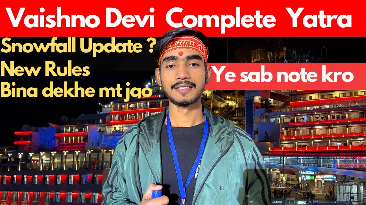 Vaishno Devi Yatra with Complete Information | Vaishno Devi Yatra | RohankVlogs1
