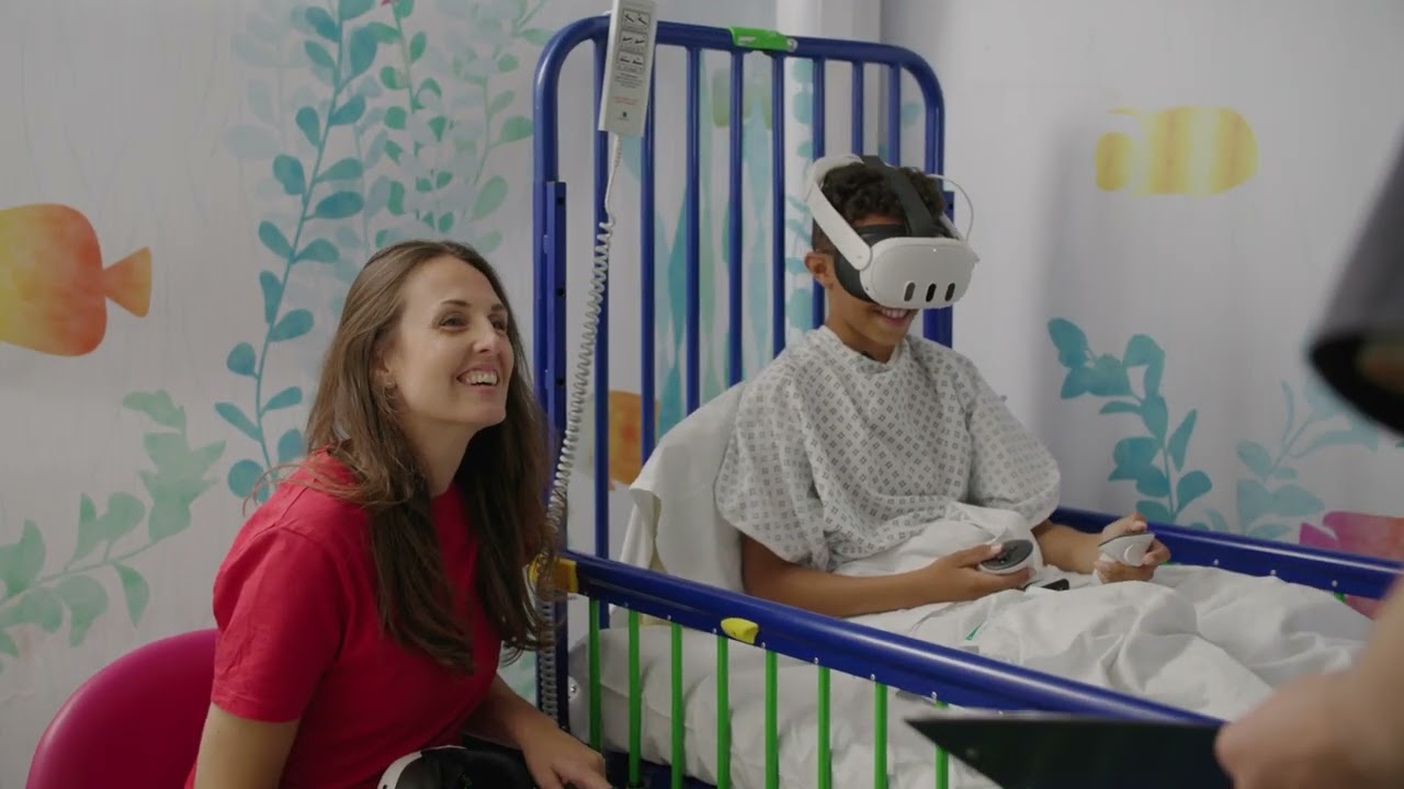Art VR Campaign: Manchester University Foundation Trust (MFT) Children's Hospital Wellbeing Room