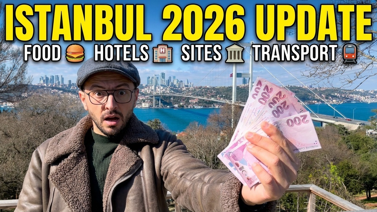 ВНИМАНИЕ: ИЗМЕНЕНИЯ ЦЕН В СТАМБУЛЕ В 2026 ГОДУ: ЕДА, ДОСТОПРИМЕЧАТЕЛЬНОСТИ, ГОСТИНИЦЫ И ТРАНСПОРТ!