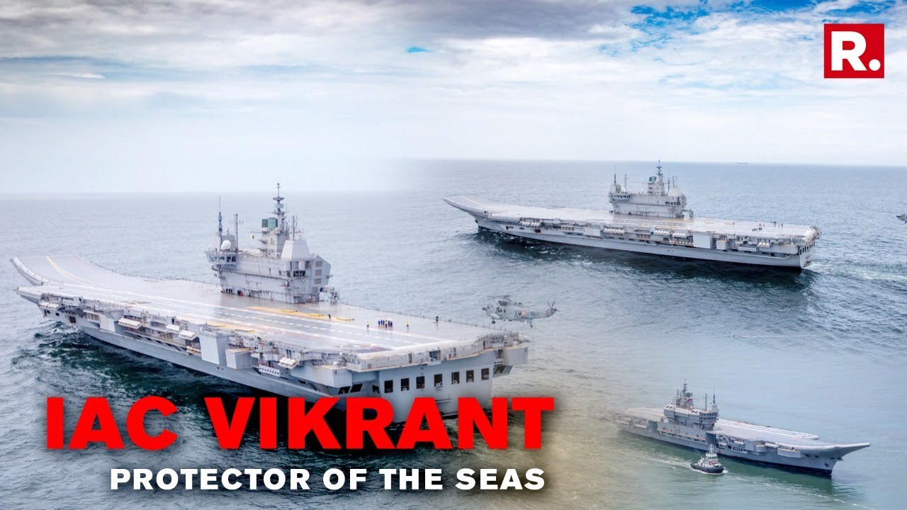 Onboard India's first indigenous aircraft carrier - IAC Vikrant | Republic TV Special Report