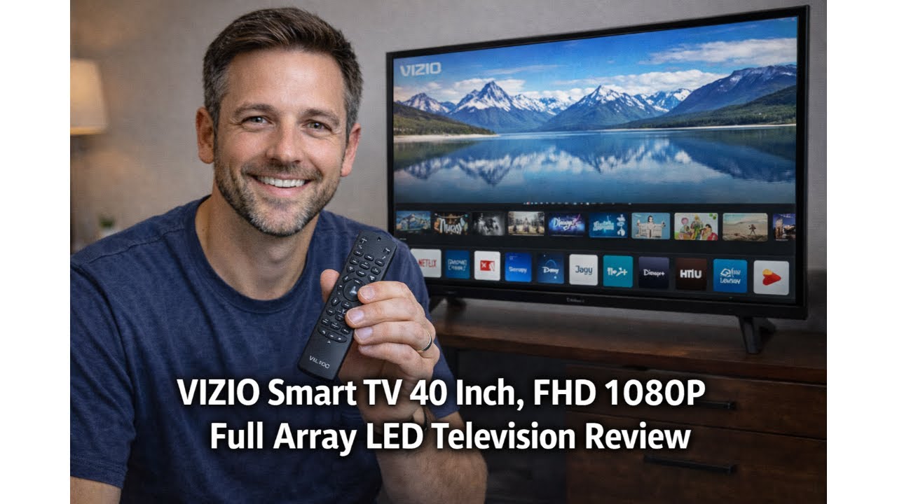 📺 VIZIO Smart TV 40 Inch FHD 1080P Full Array LED Review – Worth It Before You Buy? 📺