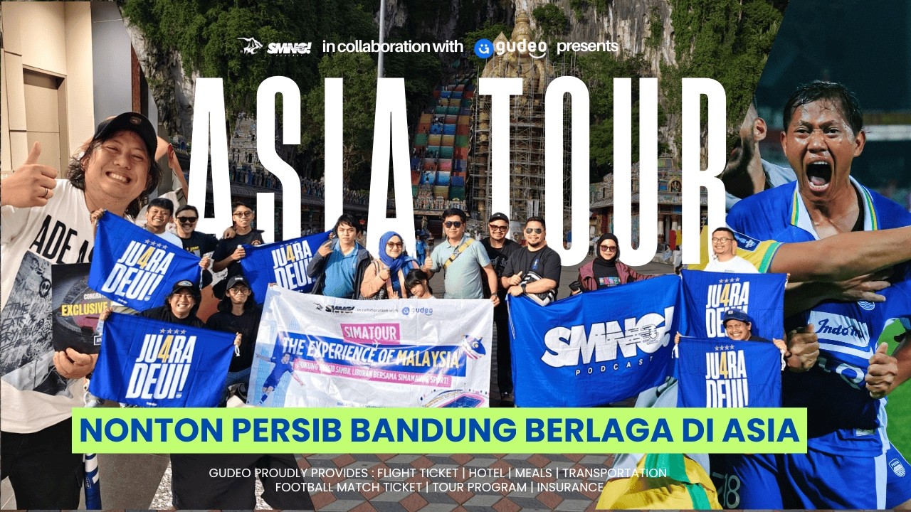 ASIA TOUR - NONTON PERSIB BARENG KUCH RIPHAN DAN ANYUN CADEL!