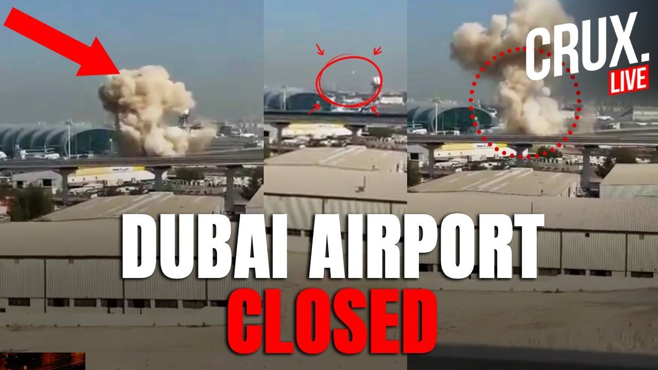 Breaking LIVE | Dubai Airport Closed After Fresh Explosions, Emirates Suspends Flights | Iran | UAE