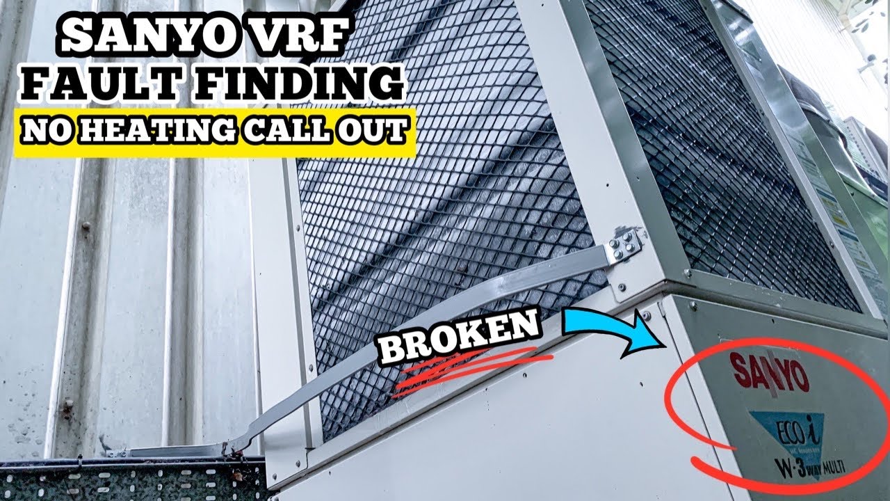 VRF FAULT FINDING *THE AIR CONDITIONING IS NOT HEATING?! HVAC UK