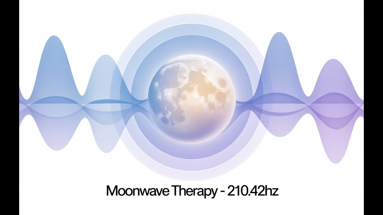 210.42 Hz Moonwave Therapy | Nervous System Reset & Anxiety Healing