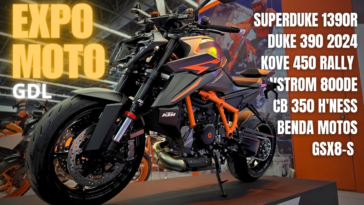 ¡Flamantes motos que YA PUEDES COMPRAR! #expomotogdl24