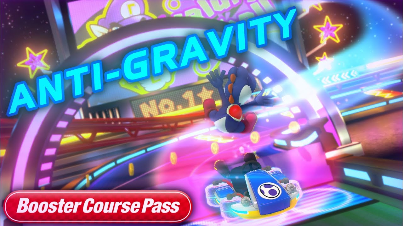 What if the Booster Course Pass had ANTI-GRAVITY? - Mario Kart 8 Deluxe (Mod)