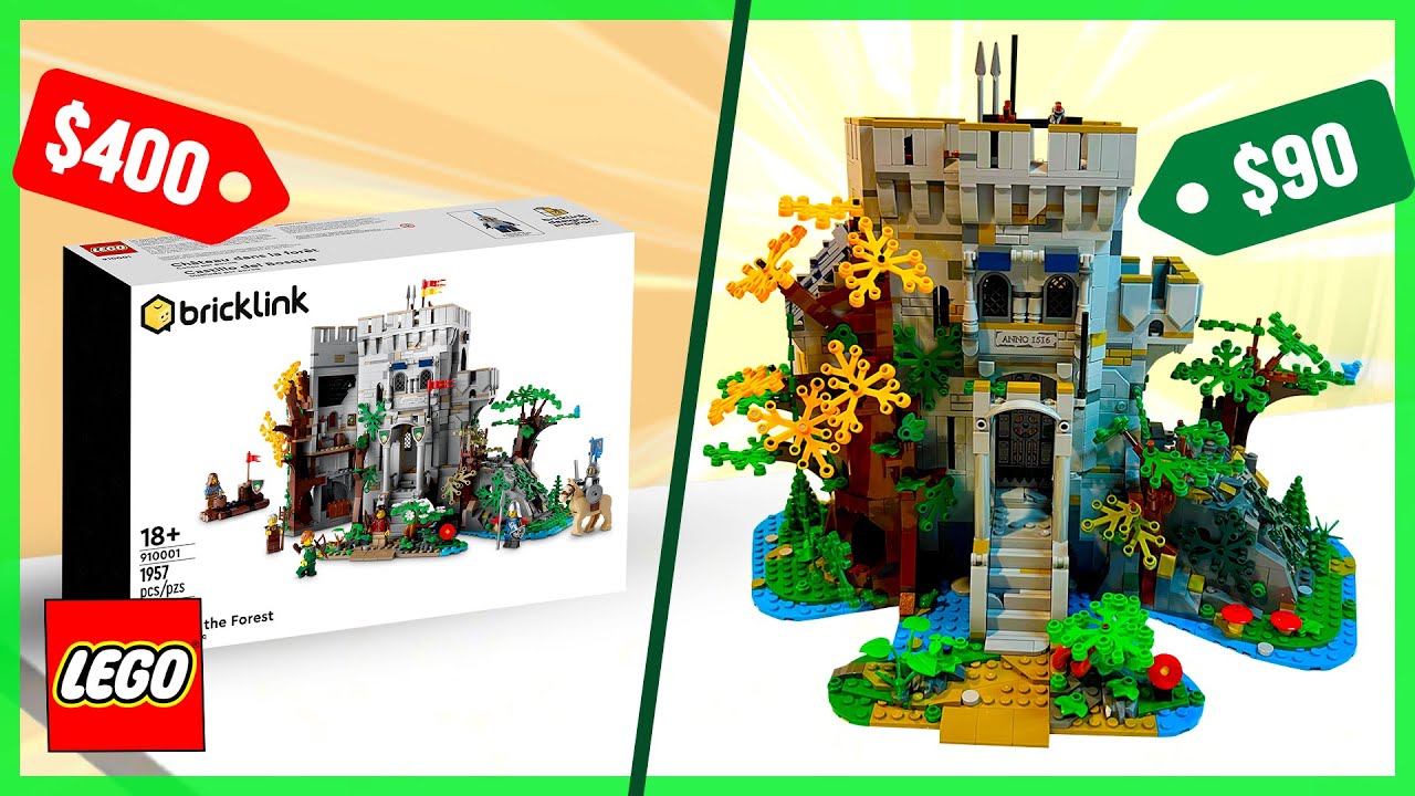 Набор LEGO «Замок в лесу» из программы дизайнеров Bricklink всего за 90 долларов!