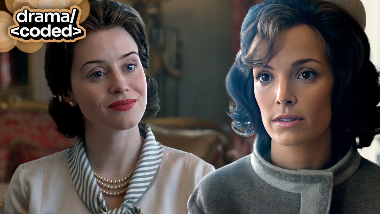 the crown (2017) - jackie kennedy apologizes to the queen