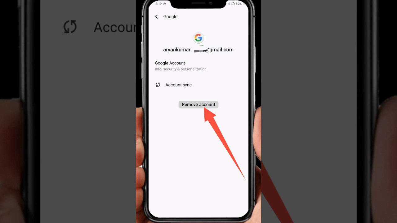 Email I'd Delete Kaise Kare | Gmail I'd Delete Kaise Kare | Google Account Delete Kaise Kare #short