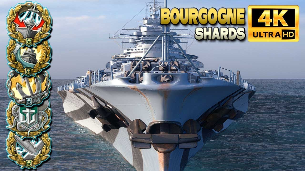 Battleship Bourgogne: Nice finish after mediocre start - World of Warships