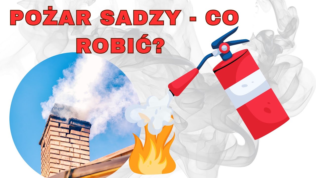 Pożar sadzy w przewodzie kominowym - co robić? #OSP #strażpożarna #firefighter 