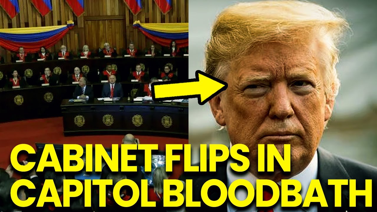 Trump POWER CRUMBLES as Cabinet FLIP in Capitol Bloodbath