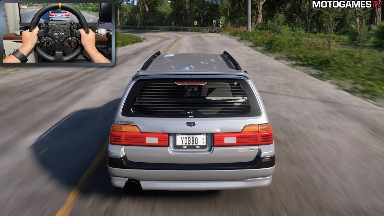 Forza Horizon 5 - 1997 Nissan Stagea RS Four V | Moza DD R9 Gameplay