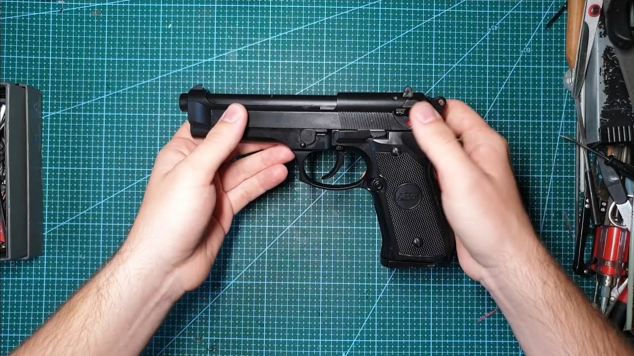 Recenzja repliki pistoletu Beretta M9 (plastik) od firmy ASG (KJW)