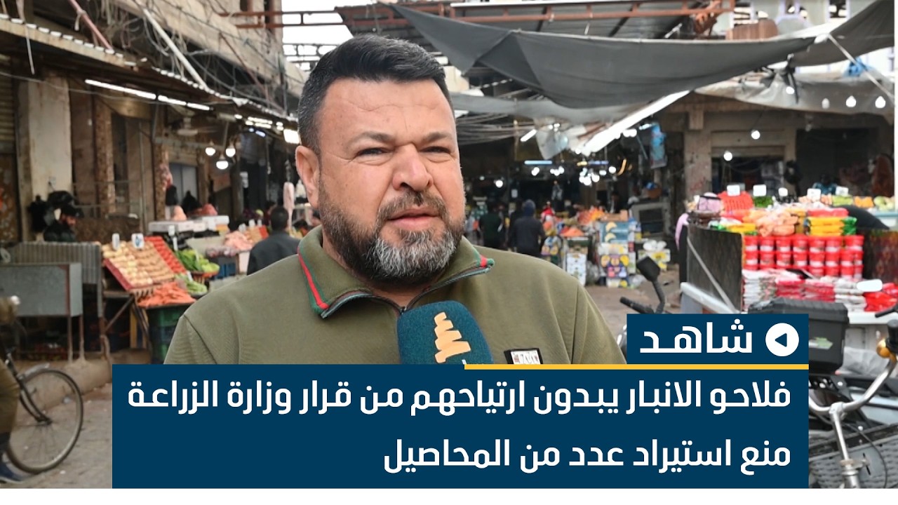 فلاحو الانبار يبدون ارتياحهم من قرار وزارة الزراعة منع استيراد عدد من المحاصيل