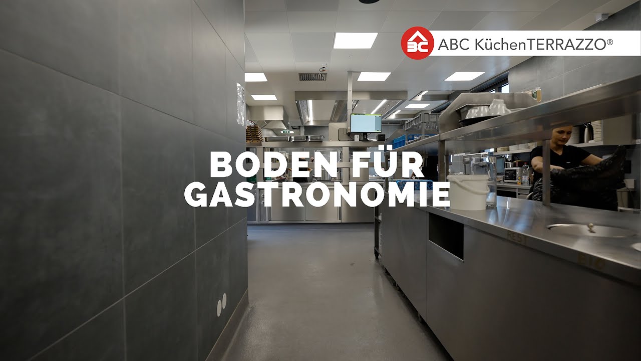 ABC KüchenTERRAZZO® - Küchenboden für Gastronomie – The Scheiblhofer World