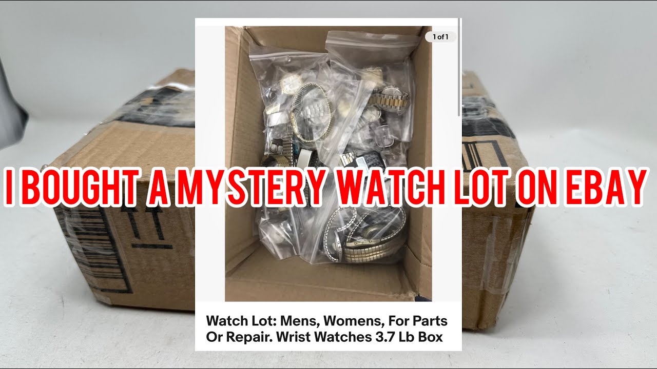 I bought a mystery vintage watch lot on ebay and made huge profit