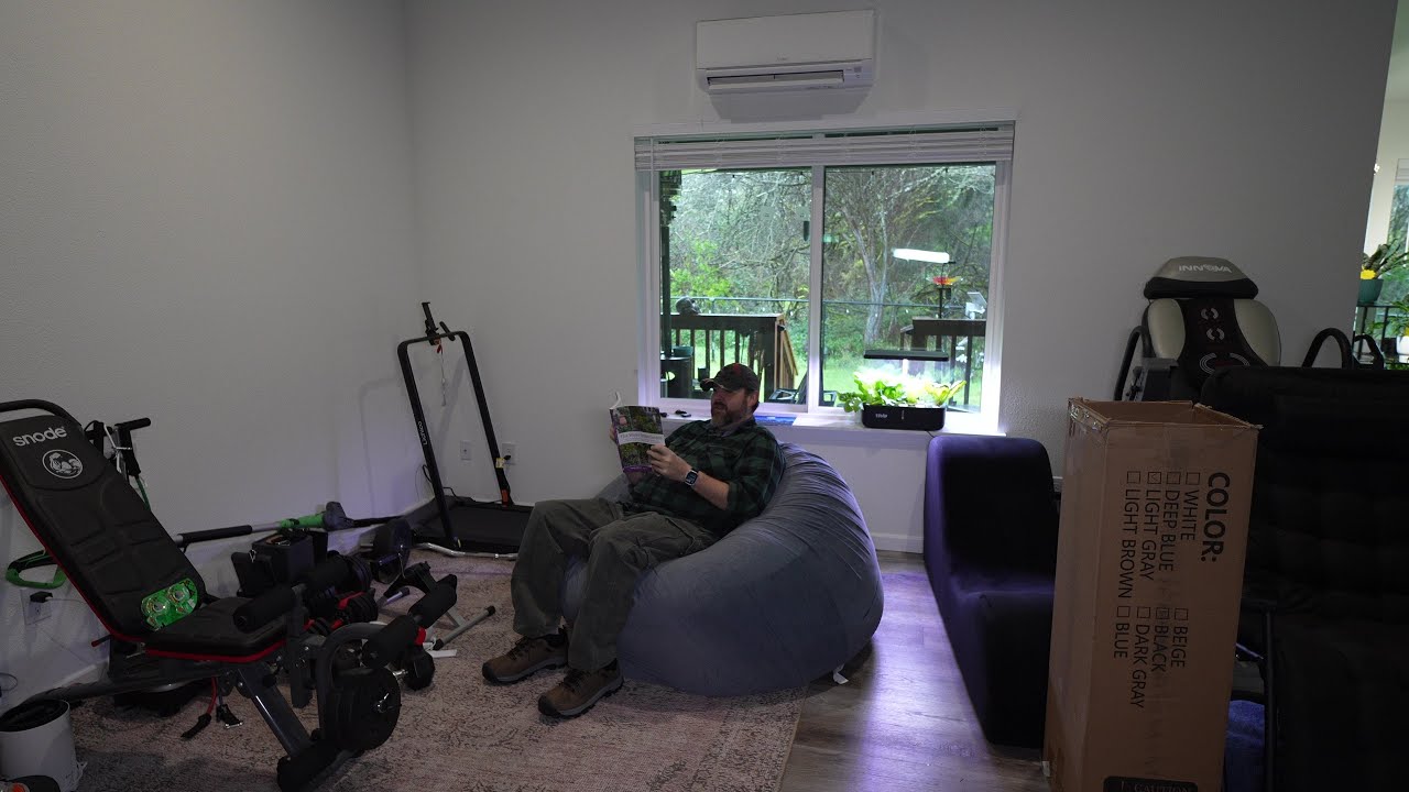 Giant Bean Bag Chair Bed for Adults with Memory Foam Filling