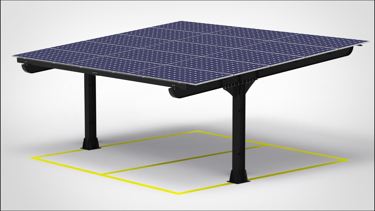 How we install our solar carport system