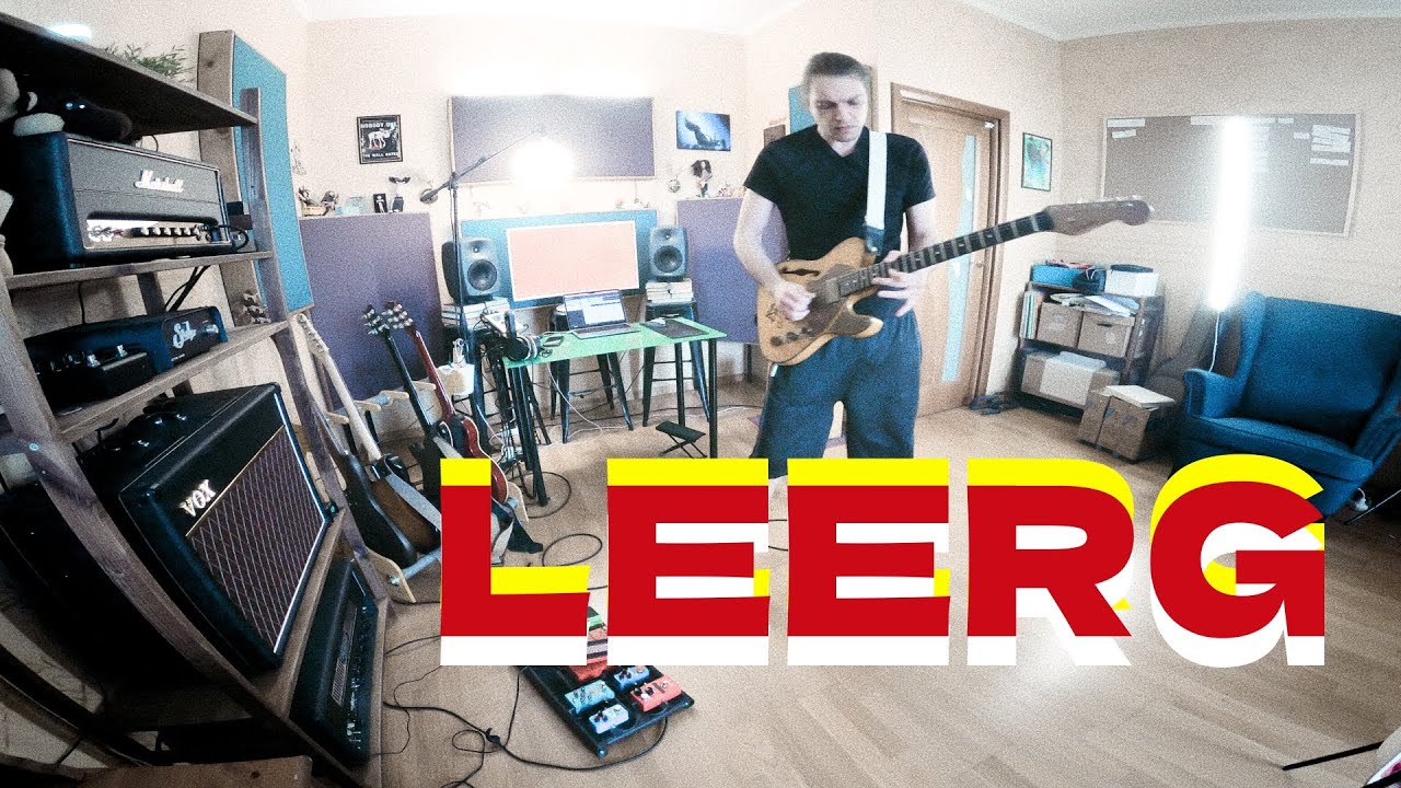 Репетирую LEERG для концерта в Москве (музыка nobody.one)