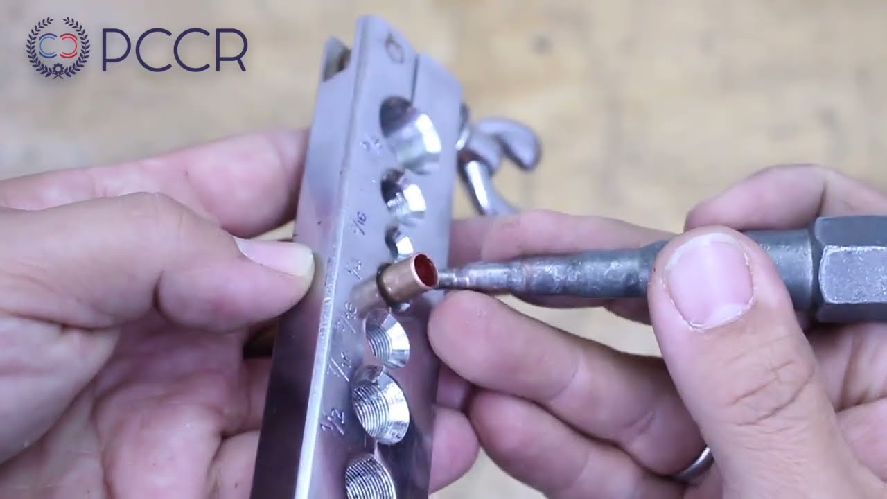Como ensanchar un tubo de cobre