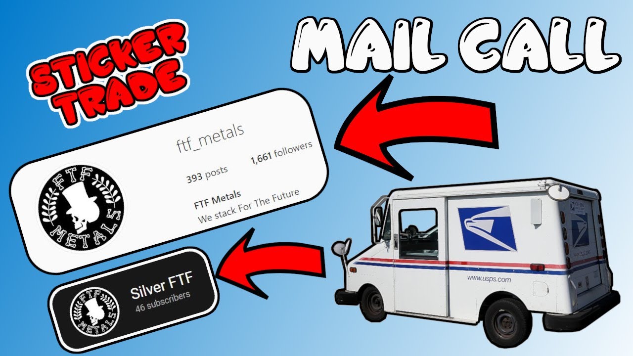 Mail Call From FTF Metals - Sticker Trade