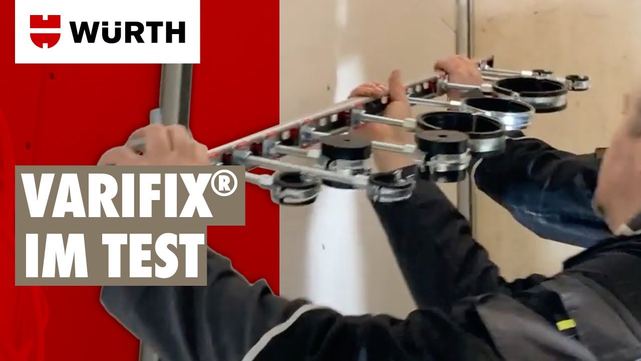 Was taugt das Würth Varifix® Schnellmontagesystem?