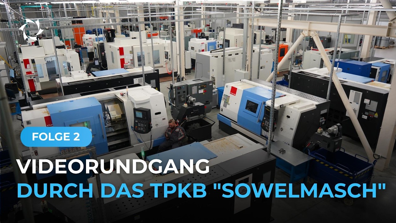 Wie ist das Engineering-Zentrum «Sowelmasch» aufgebaut: Bereich Metallbearbeitung
