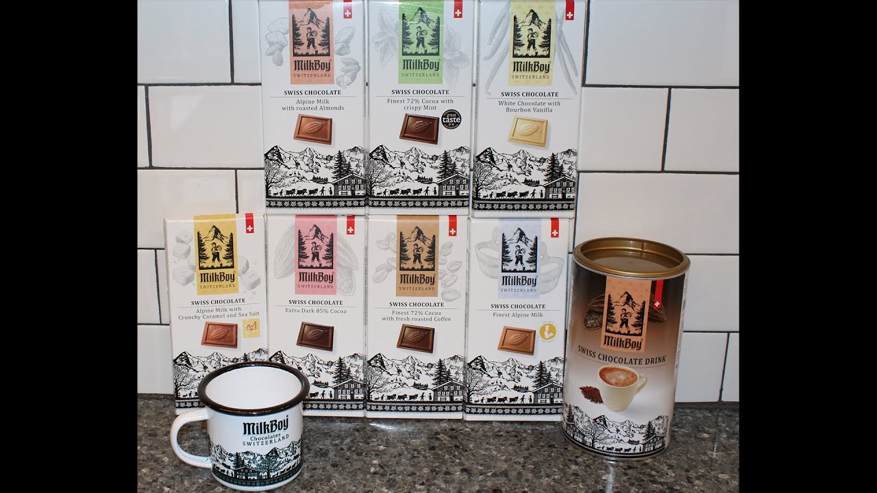 Обзор напитка Milkboy Swiss Chocolate Drink + SEVEN плиток белого, молочного и темного шоколада