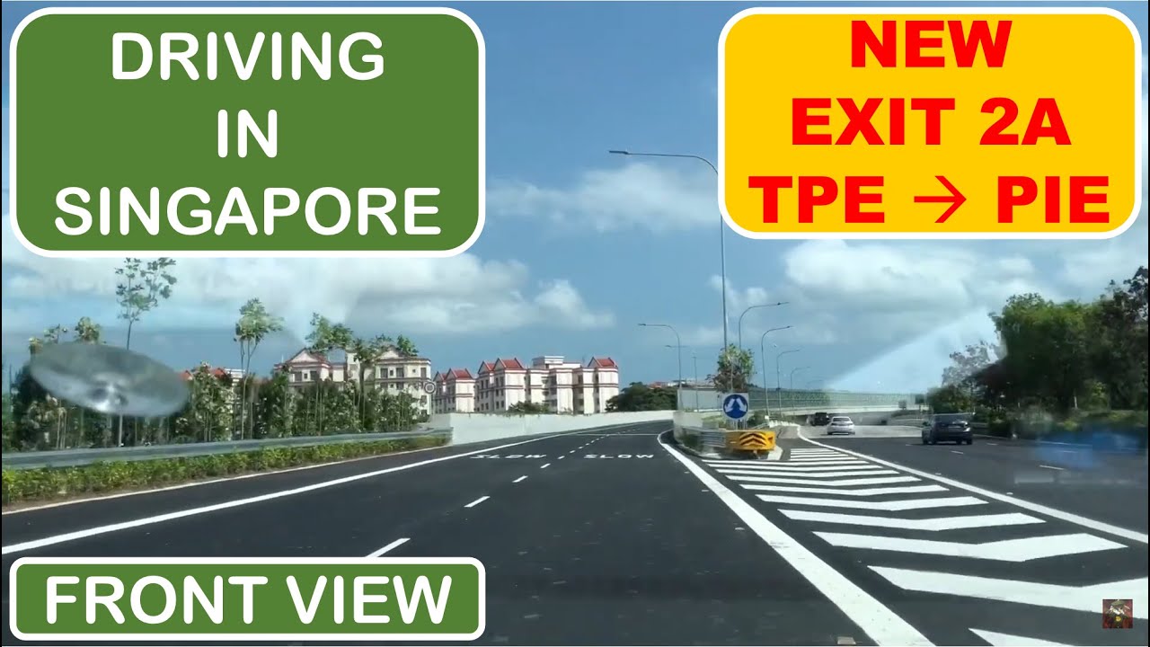 (19.02.2023) Singapore Driving // NEW Exit 2A TPE ► PIE & Upp. Changi Rd. East [FULL]
