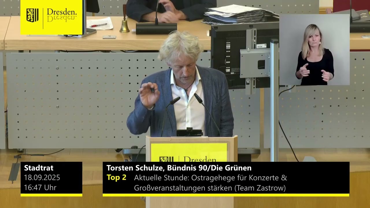 #StaDDrat | Torsten Schulze | Aktuelle Stunde Konzerte im Ostra Gehege