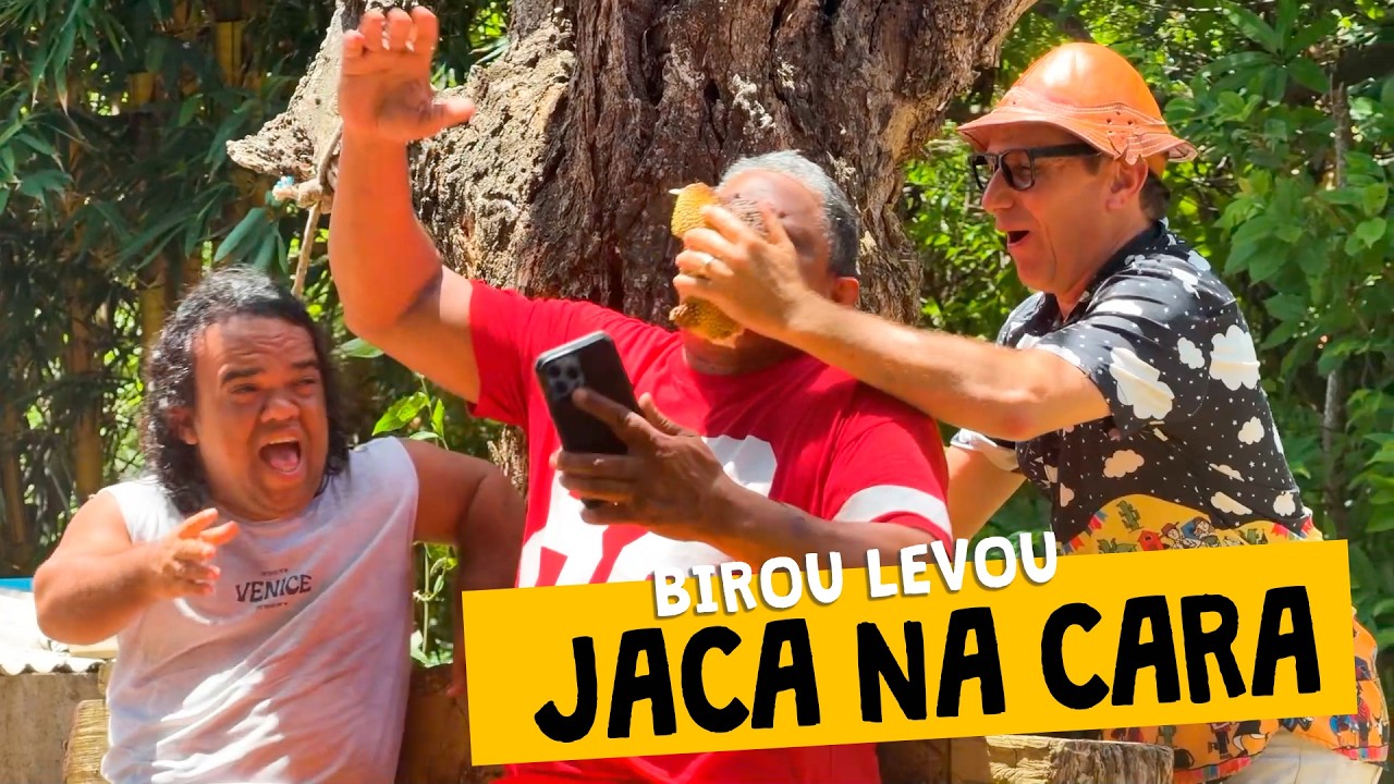 JACA NA CARA DE BIRÓ! PENSE NUM AR!