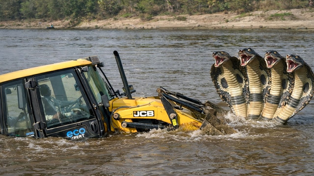 JCB 3DX Backhoe Loading VS Bobcat B900 Backhoe Machine Working Video | Jcb Cartoon Video 