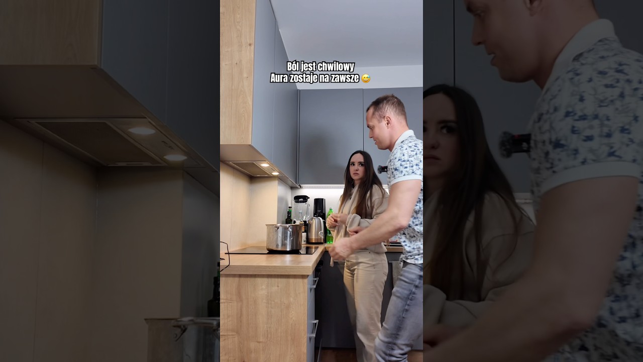 B&oacute;l jest chwilowy, aura zostaje na zawsze 😅 #komedia #śmieszne #marriedlife #couple #śmiesznefilmy